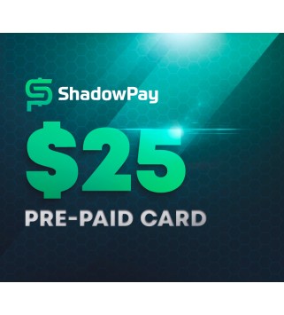 Shadowpay.com $25 Pre-paid Card Key GLOBAL